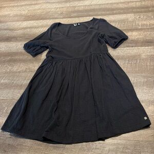 Roxy Black T-Shirt Dress